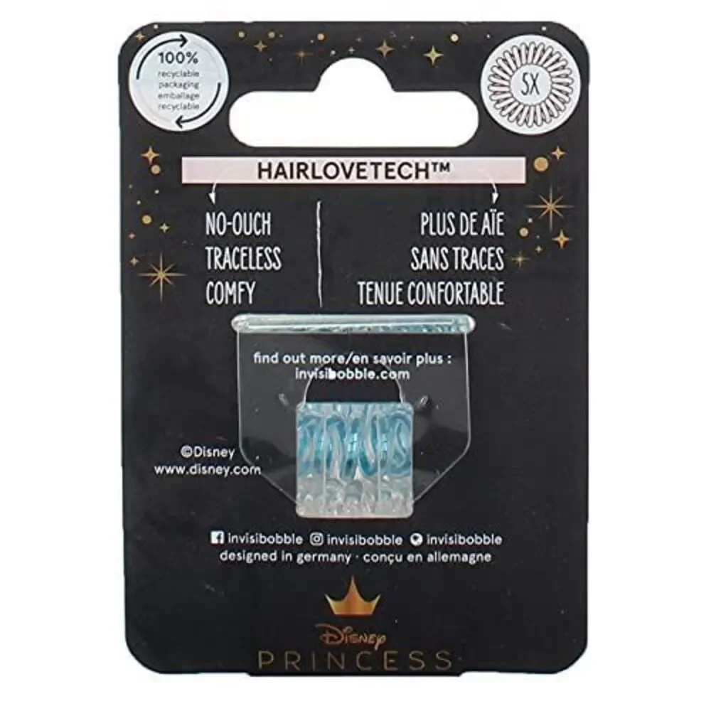 Invisibobble Traceless Spiral Hair‎ Ties Strong Elastic Grip Coil Hair - 5 Pack